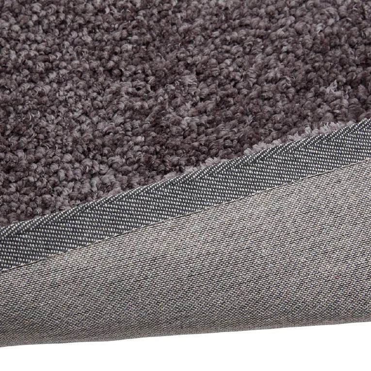 Living & Co Chicago Small Rug Charcoal 70 x 140cm, , hi-res