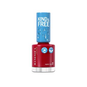Rimmel Kind & Free Nail Polish Poppy Pop Red 156