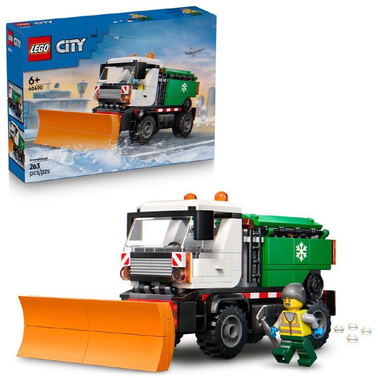 LEGO CITY Snowplough 60490, , hi-res