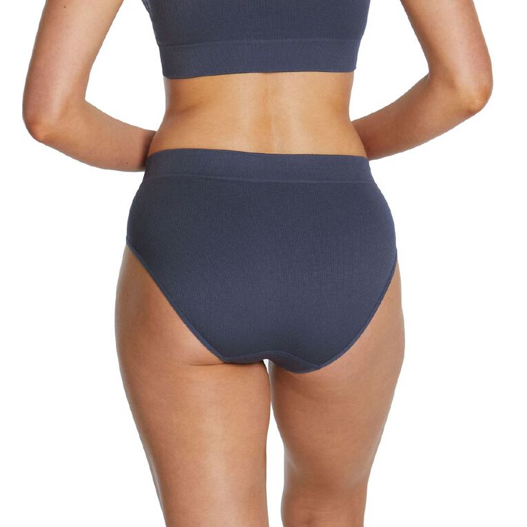 Clio Women's Hi-Cut Briefs, Blue Dark, hi-res