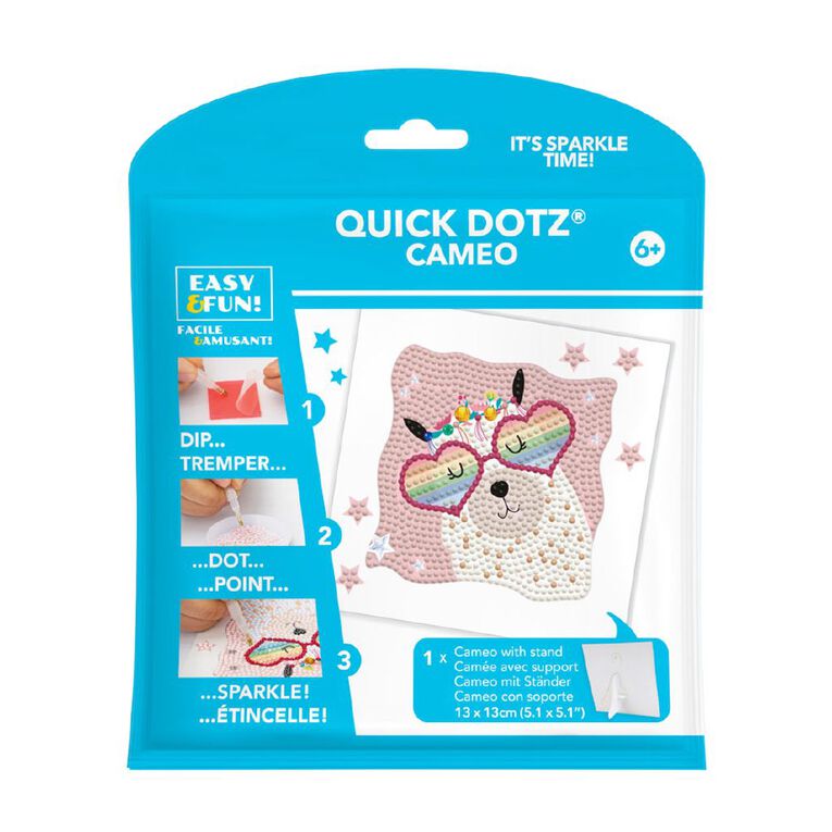 Diamond Dotz Cameo Llama Rainbow, , hi-res