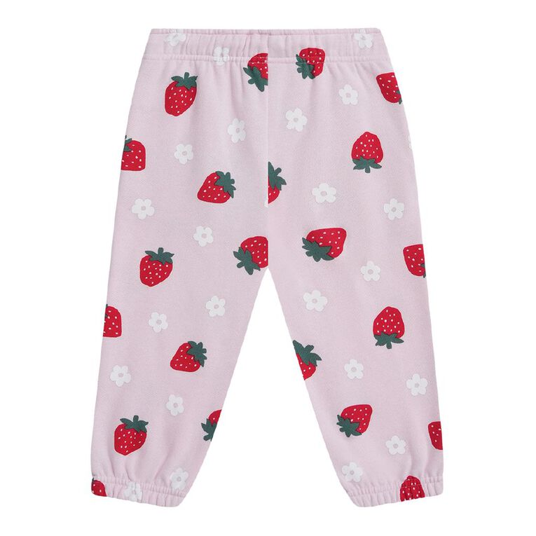 Young Original Preschool Printed Trackpants, Pink Light, hi-res