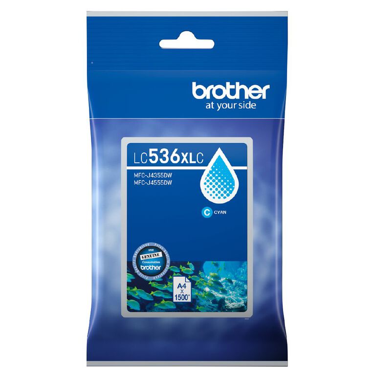 Brother LC536XL 1500 Pages Cyan, , hi-res