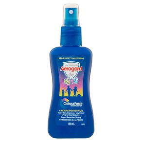 Aerogard Aeroguard Kids' Colour Fading Insect Repellant Pump Spray 135ml