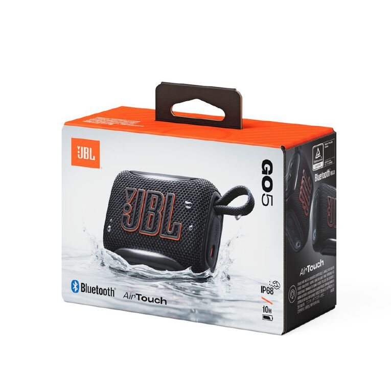 JBL Go 5 Mini Portable Bluetooth Speaker Black, , hi-res