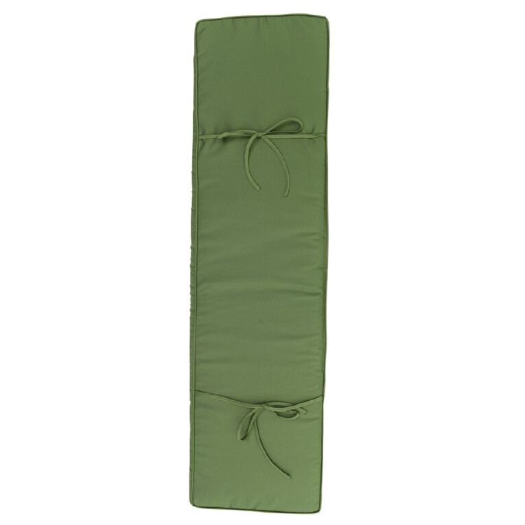 Living & Co Outdoor Cushion Bench Print Green, , hi-res