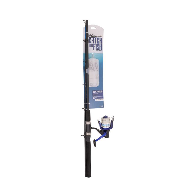Shakespeare Catch More Fish Boat/Ocean Combo Kit 5000 Reel 6-12kg 2pc, , hi-res