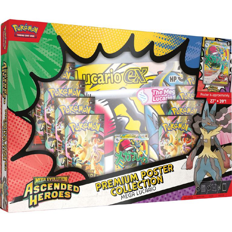 Pokemon Ascended Heroes Premium Poster Collection LIMIT 2 PER CUSTOMER, , hi-res