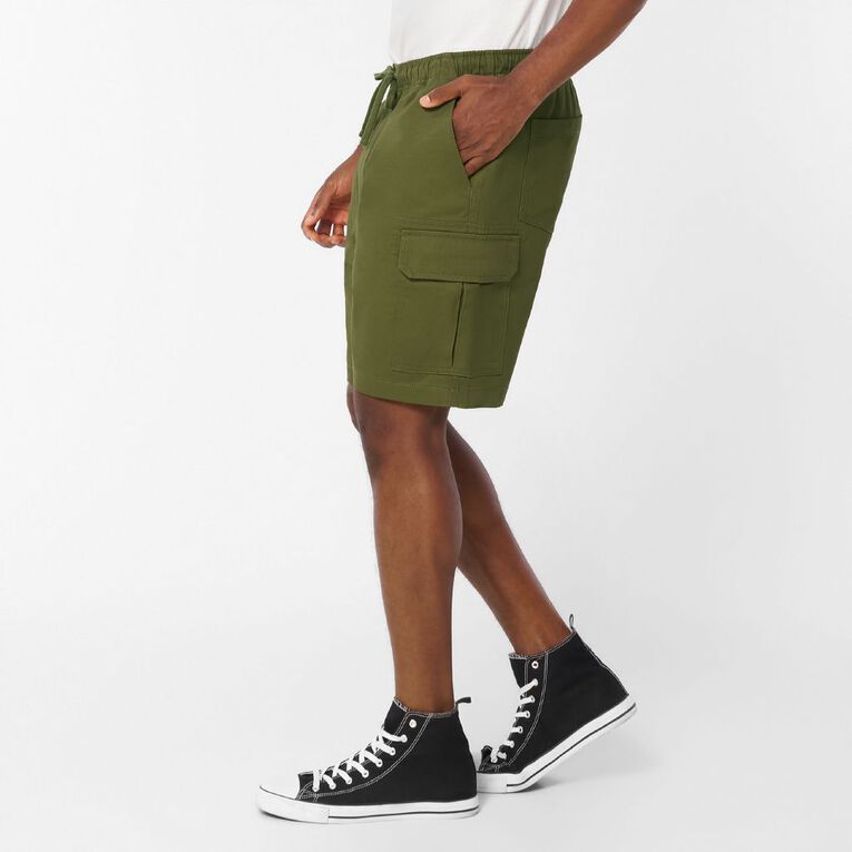 H&H Men's Cargo Shorts, Green, hi-res