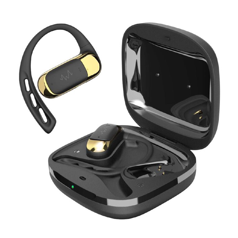 3SIXT Salt Sound AIRXDUA Open Air Earbuds Black/Gold, , hi-res