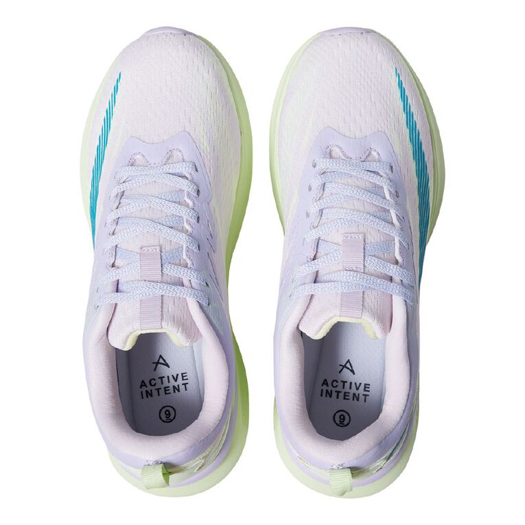 Active Intent Women's Demi Trainers, Purple/Green, hi-res