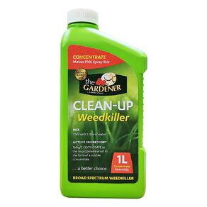 The Gardener Clean Up Weedkiller 1L Concentrate