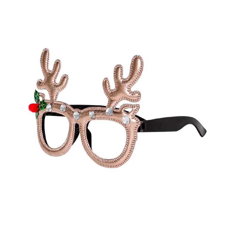 Wonderland Novelty Christmas Glasses Assorted, , hi-res