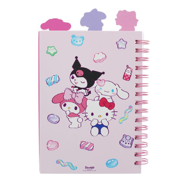 Hello Kitty Sweets Glitter Notebook, , hi-res