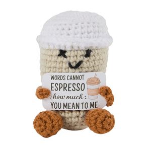 Mother's Day Positive Vibes Crochet Character Assorted