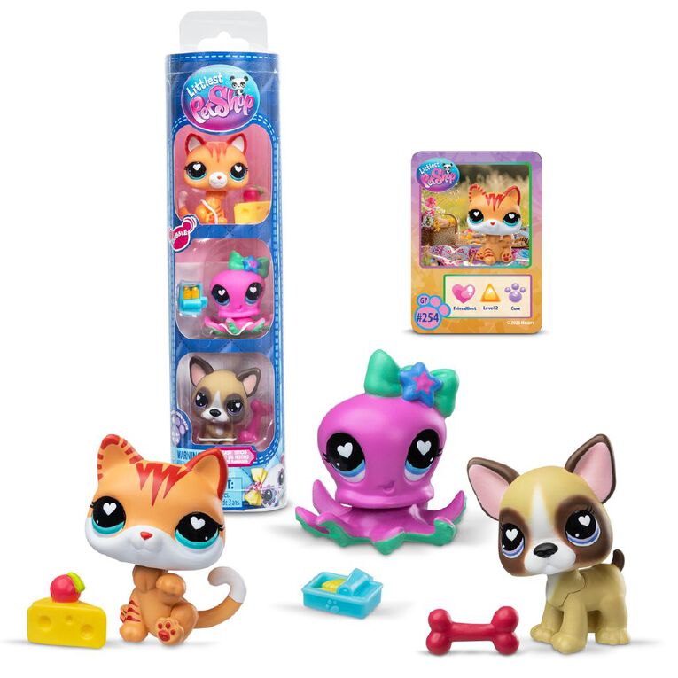 Littlest Pet Shop Pet Trio Wave 4 Assorted, , hi-res