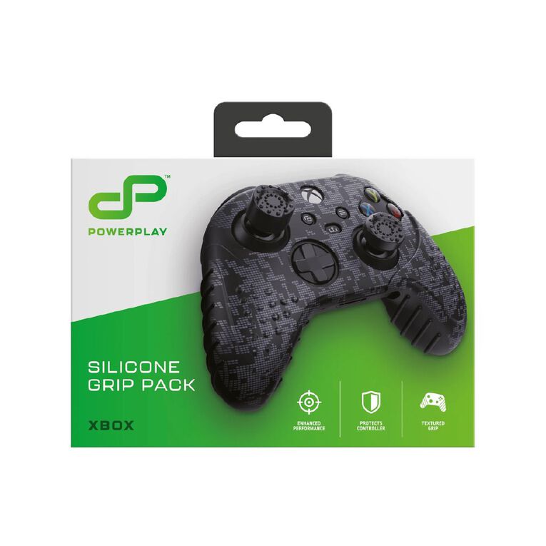 PowerPlay Silicon Grip Pack Digital Camo Xbox, , hi-res