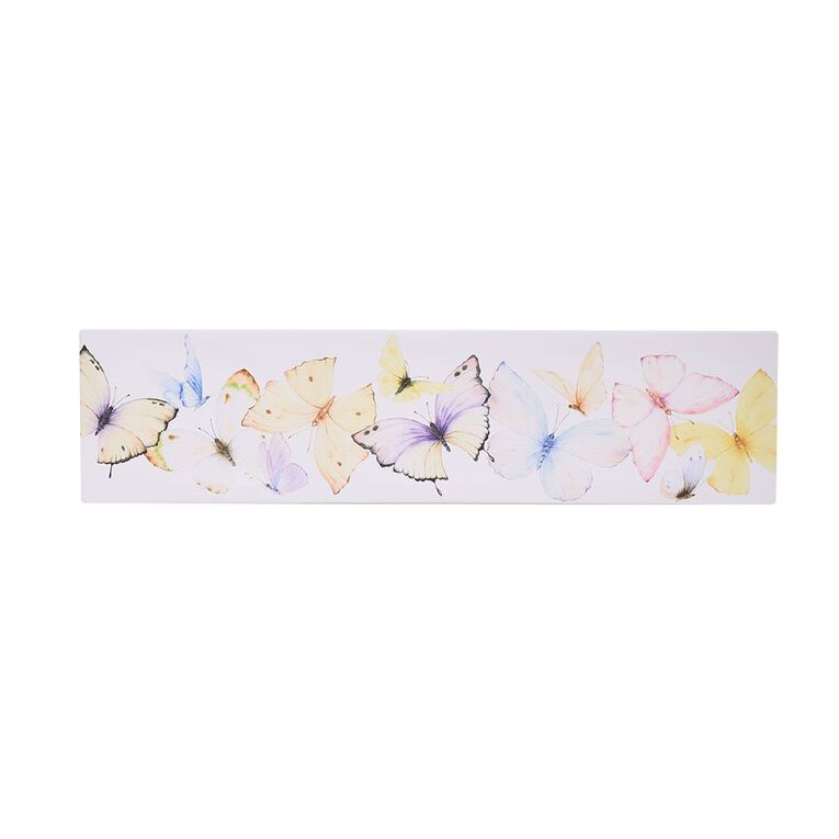 Living & Co Kids Butterfly Printed Canvas 20x80cm, , hi-res