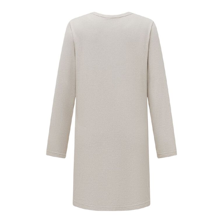 H&H Women's Soft Touch Nightie, Natural, hi-res