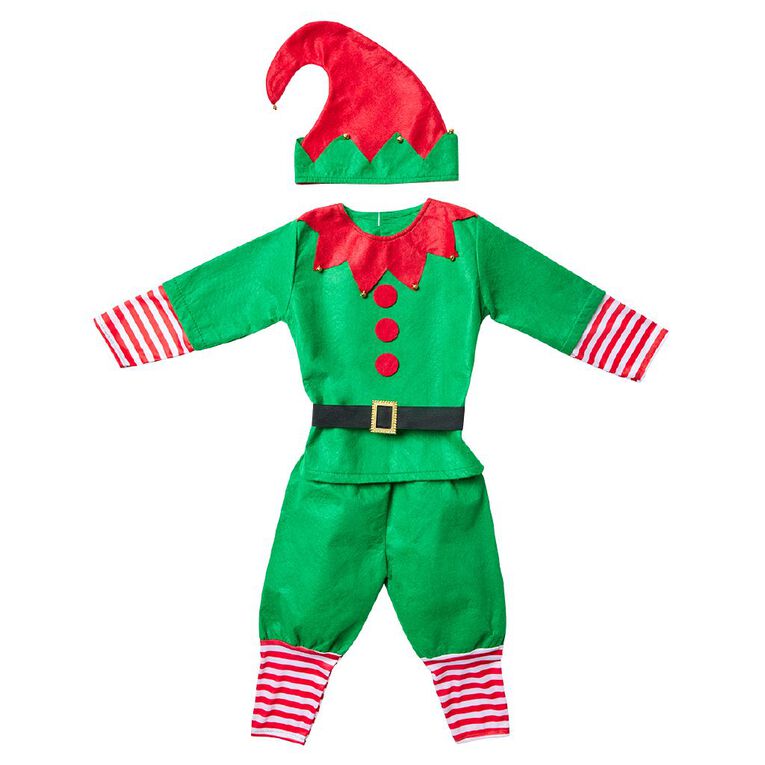 Wonderland Novelty Elf Little Helper 4-5 Years, , hi-res