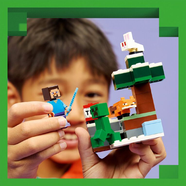 LEGO Minecraft Steve's Taiga Adventure 21583, , hi-res