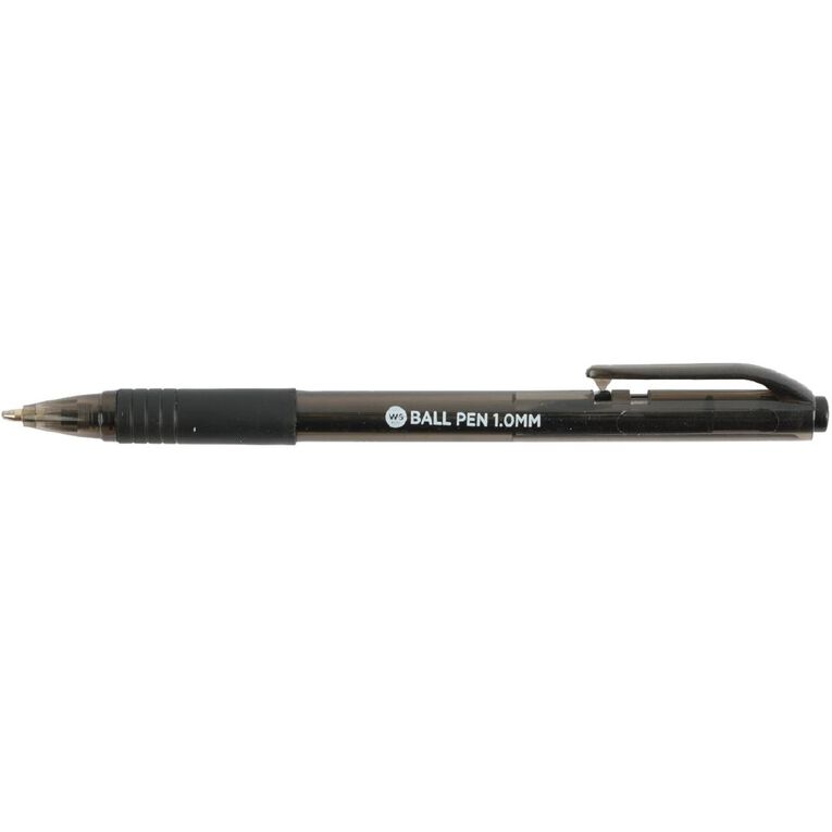 WS Classic Ball Pens Assorted Colours 12 Pack, , hi-res
