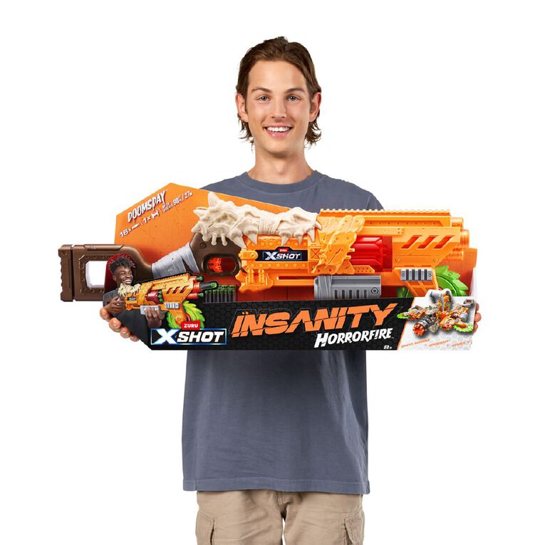 Zuru X-Shot Insanity Series 1 Horrorfire Doomsday, , hi-res