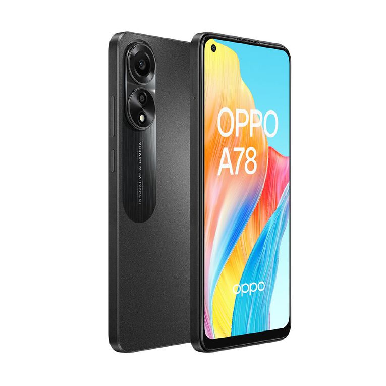 OPPO A78 4G Mist Black, , hi-res