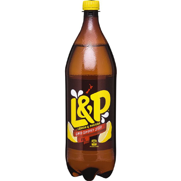 L&P Lemon & Paeroa 1.5L, , hi-res