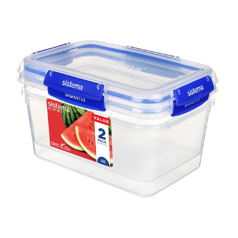 Sistema Klip It Plus 3.35L Rectangle 2 Pack, , hi-res