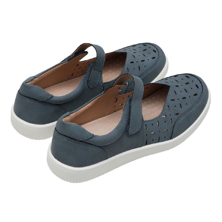 H&H Women's Wilma Comfort Maryjane, Navy, hi-res