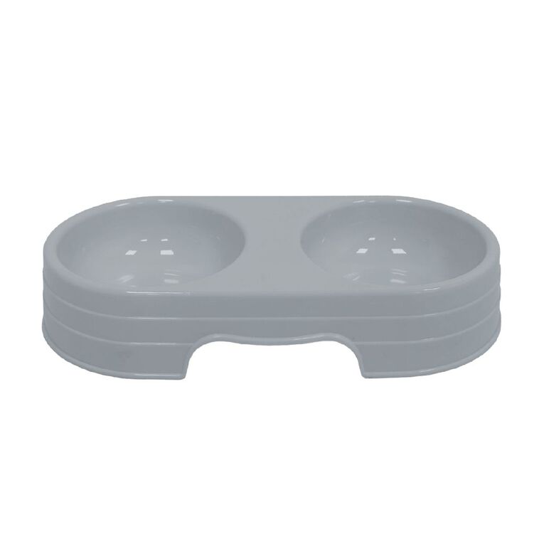 Petzone Plastic Twin Grey 23cm