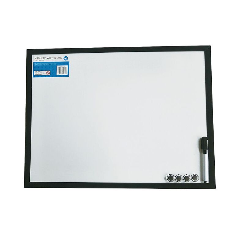 WS Magnetic Whiteboard 370mm x 490mm Assorted, , hi-res