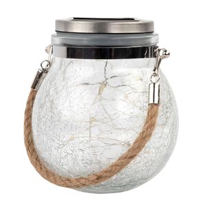 Kiwi Garden Solar Cracked Vase 12cm