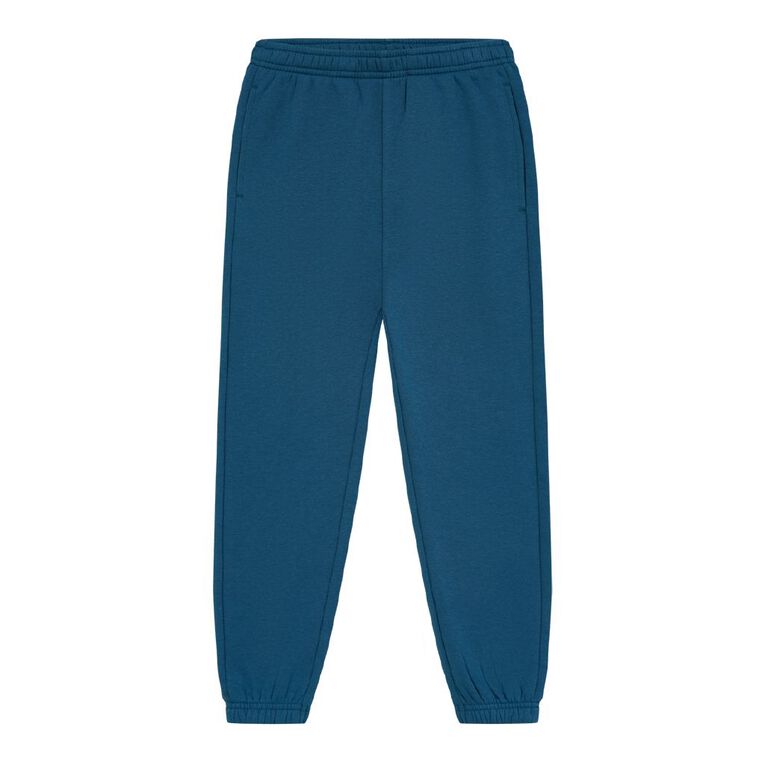 Young Original Plain Trackpants, Blue Mid TEAL , hi-res