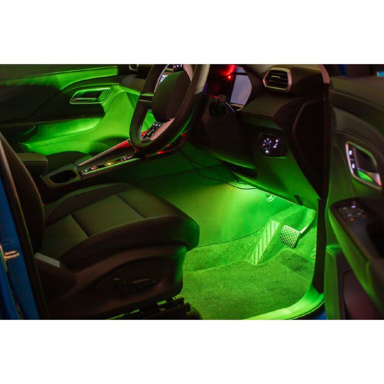 Autoworx Car Interior LED Strip 4 Pack, , hi-res