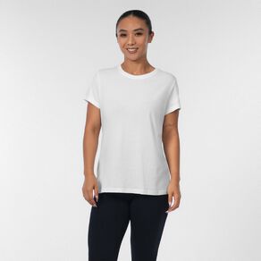 H&H Women's Essential Short Sleeve Crew Neck Tee