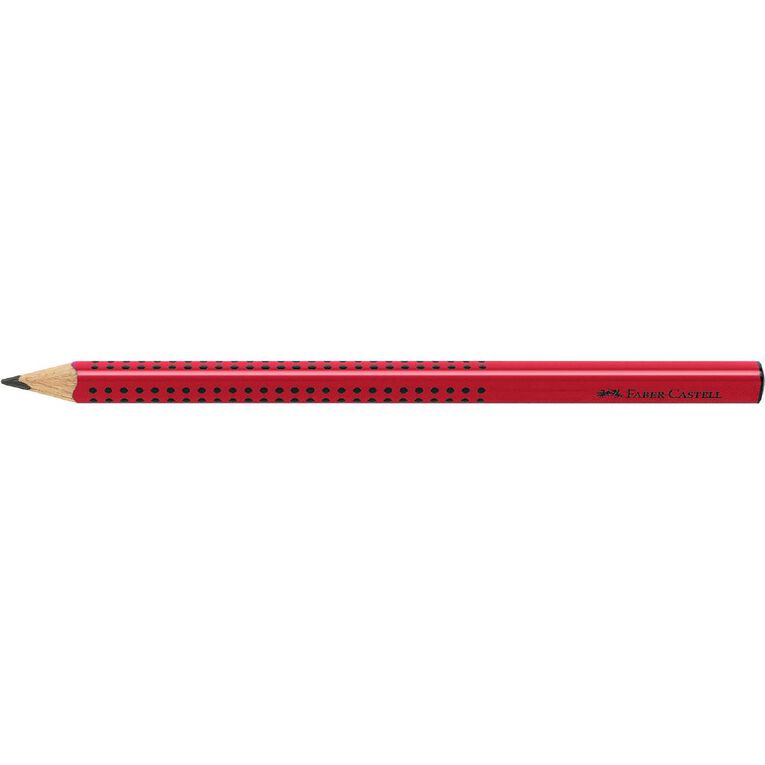 Faber-Castell Junior Grip 2B Pencil Raised Dots Black, , hi-res