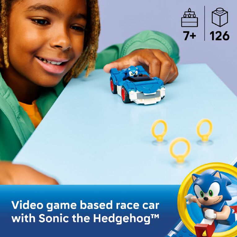LEGO Sonic Speedster Lightning 77117, , hi-res