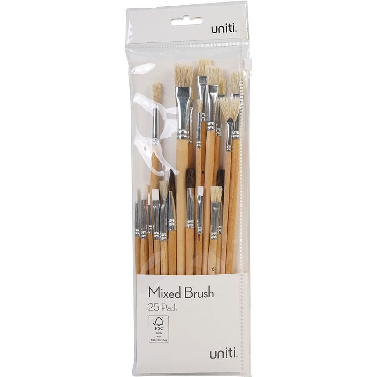 Uniti Mixed Brush 25 Pack, , hi-res