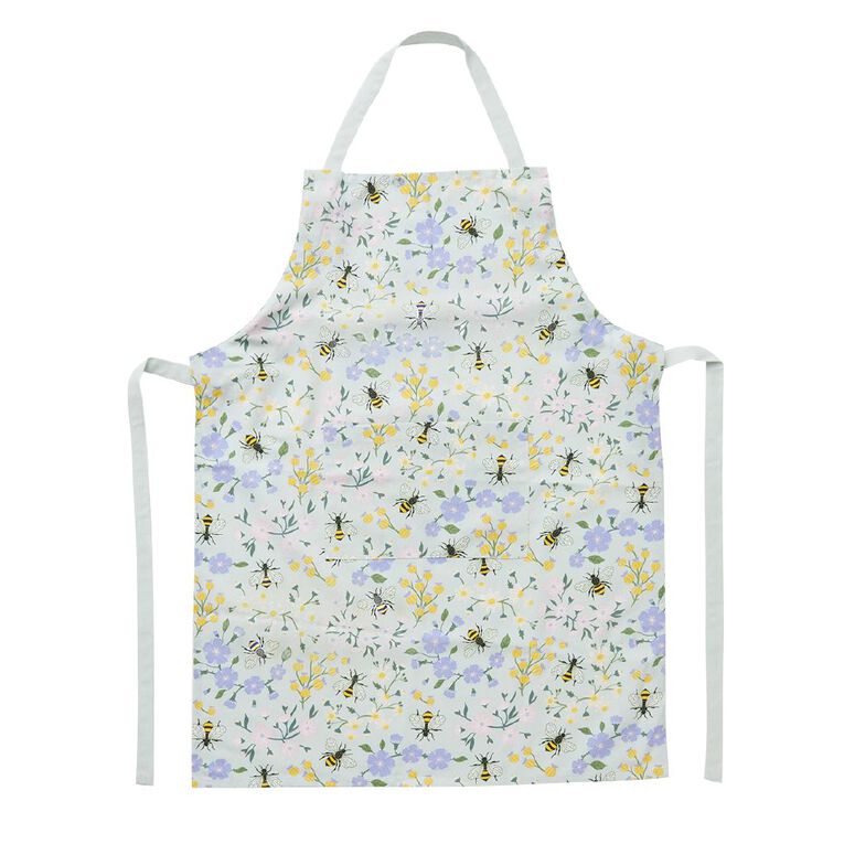 Living & Co Apron Garden Blue 70cm x 90cm, , hi-res