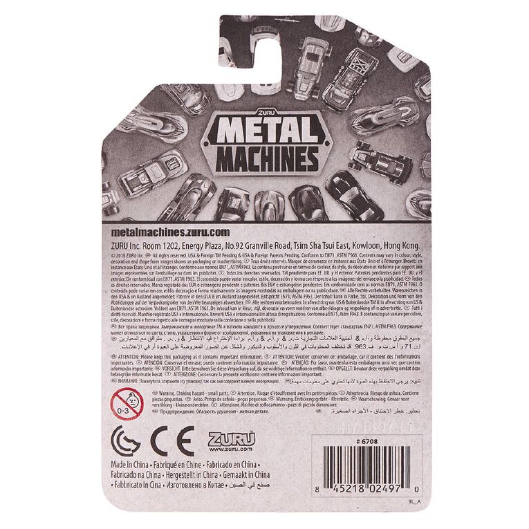 Zuru Metal Machine Cars - 1 Pack Assorted, , hi-res
