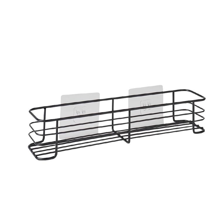 Living & Co Shower Caddy Single Black, , hi-res