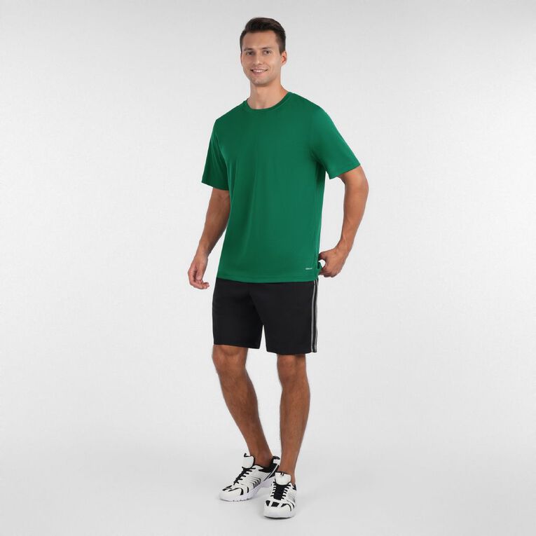 Active Intent Men s Cooldry Tee, Green Dark, hi-res