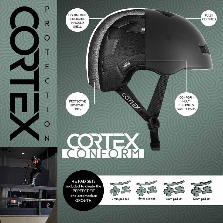 Cortex Conform Matte Helmet Blue Medium, , hi-res