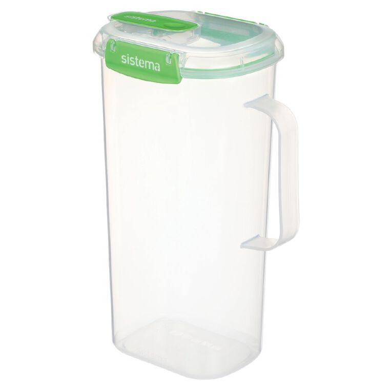 Sistema Klip It Plus 2L Juice Jug 2 Pack Assorted, , hi-res