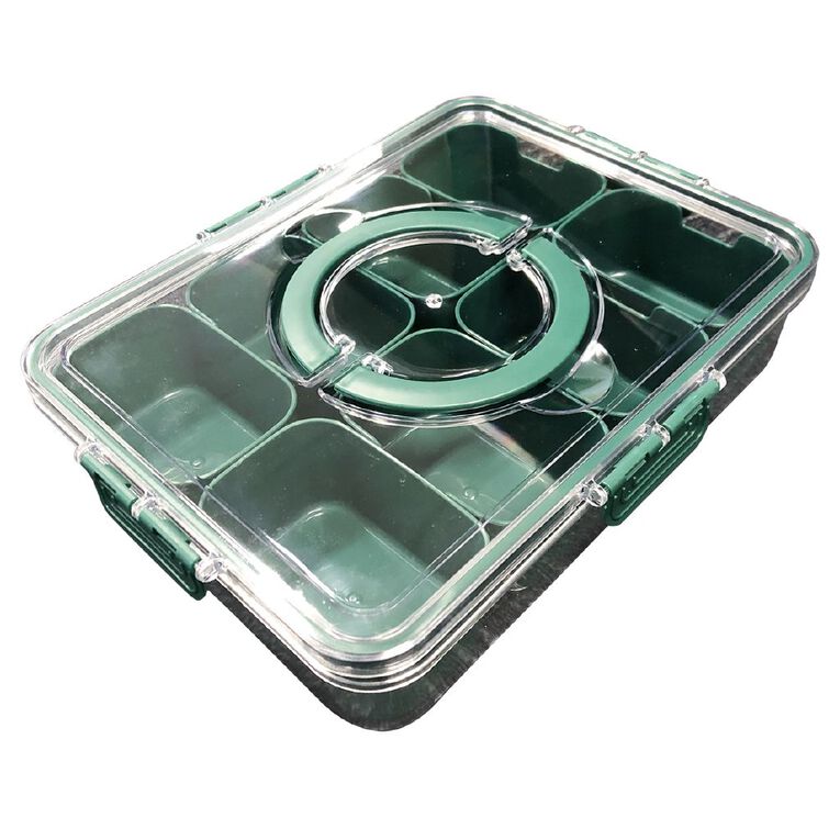 Kate's Kitchen Rectangle Snack & Serve Box Mistletoe Green, , hi-res