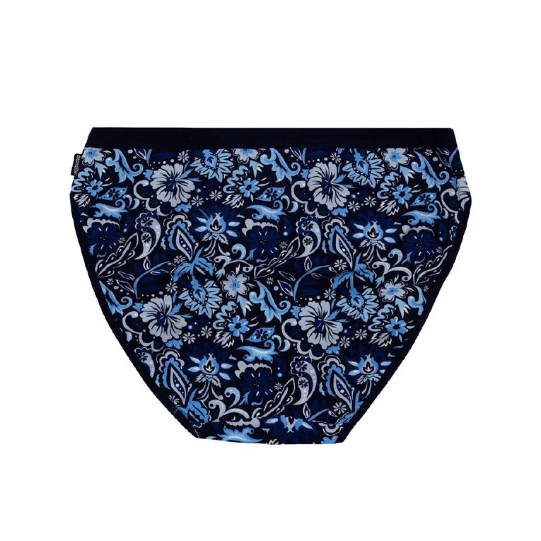 Underworks Women's Gift Hi-Cut Briefs 2 Pack, Blue Light, hi-res