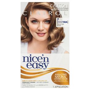 Clairol Nice N Easy Permanent Hair Colour Dark Blonde 7