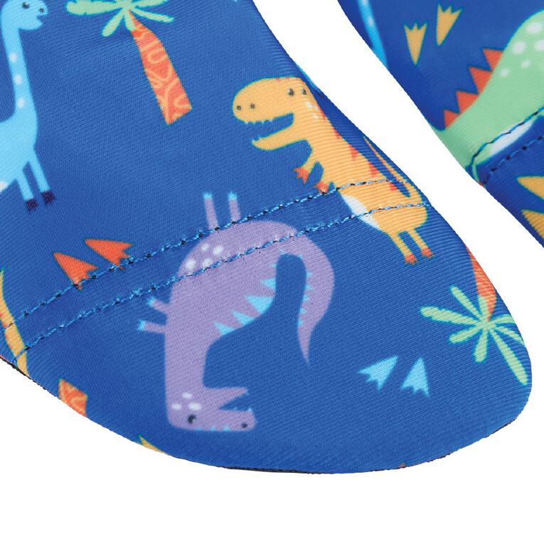 Zoggs Dinos Antislip Socks XS Blue, , hi-res